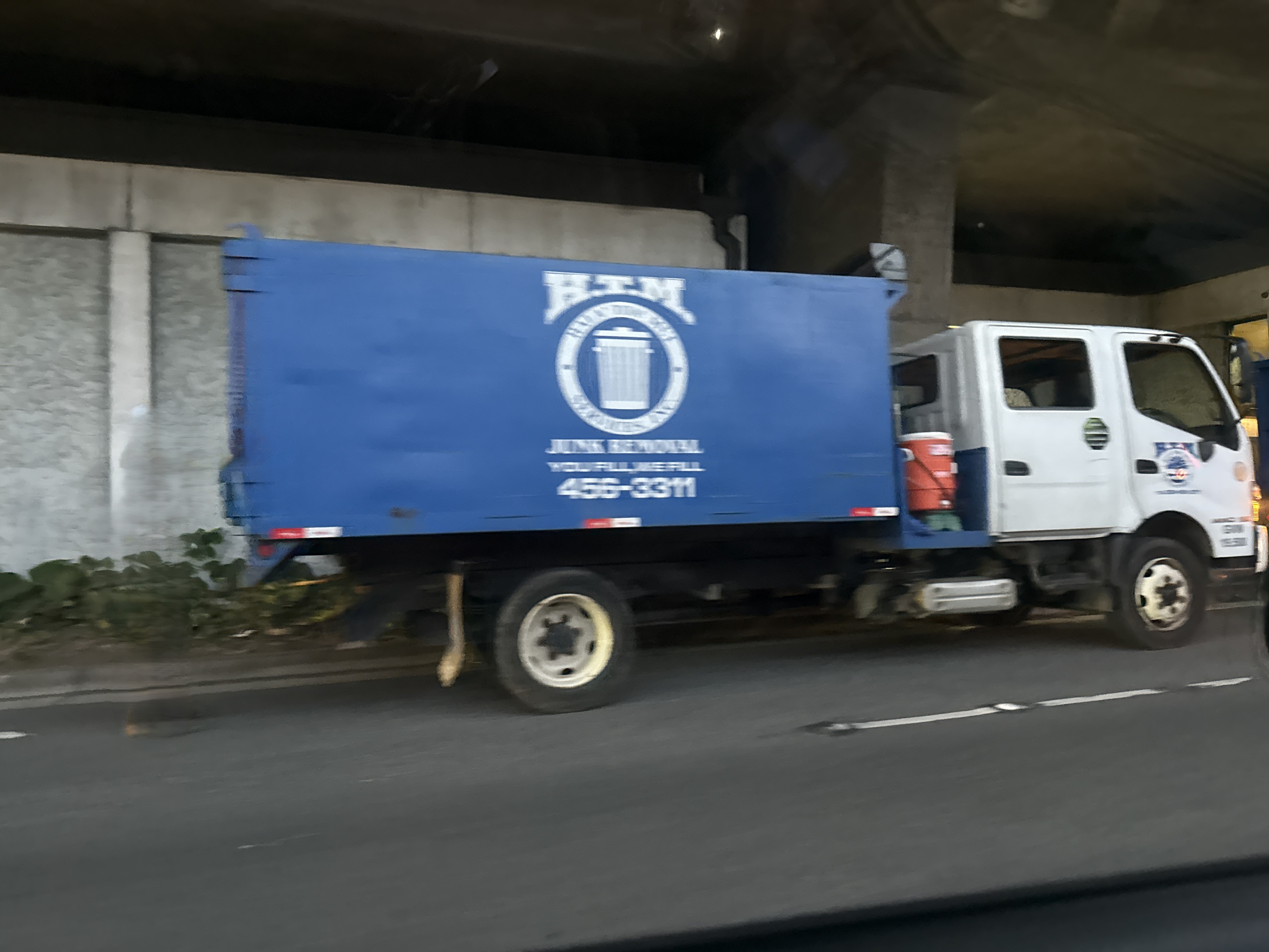 HTM junk removal truck in Hawaii