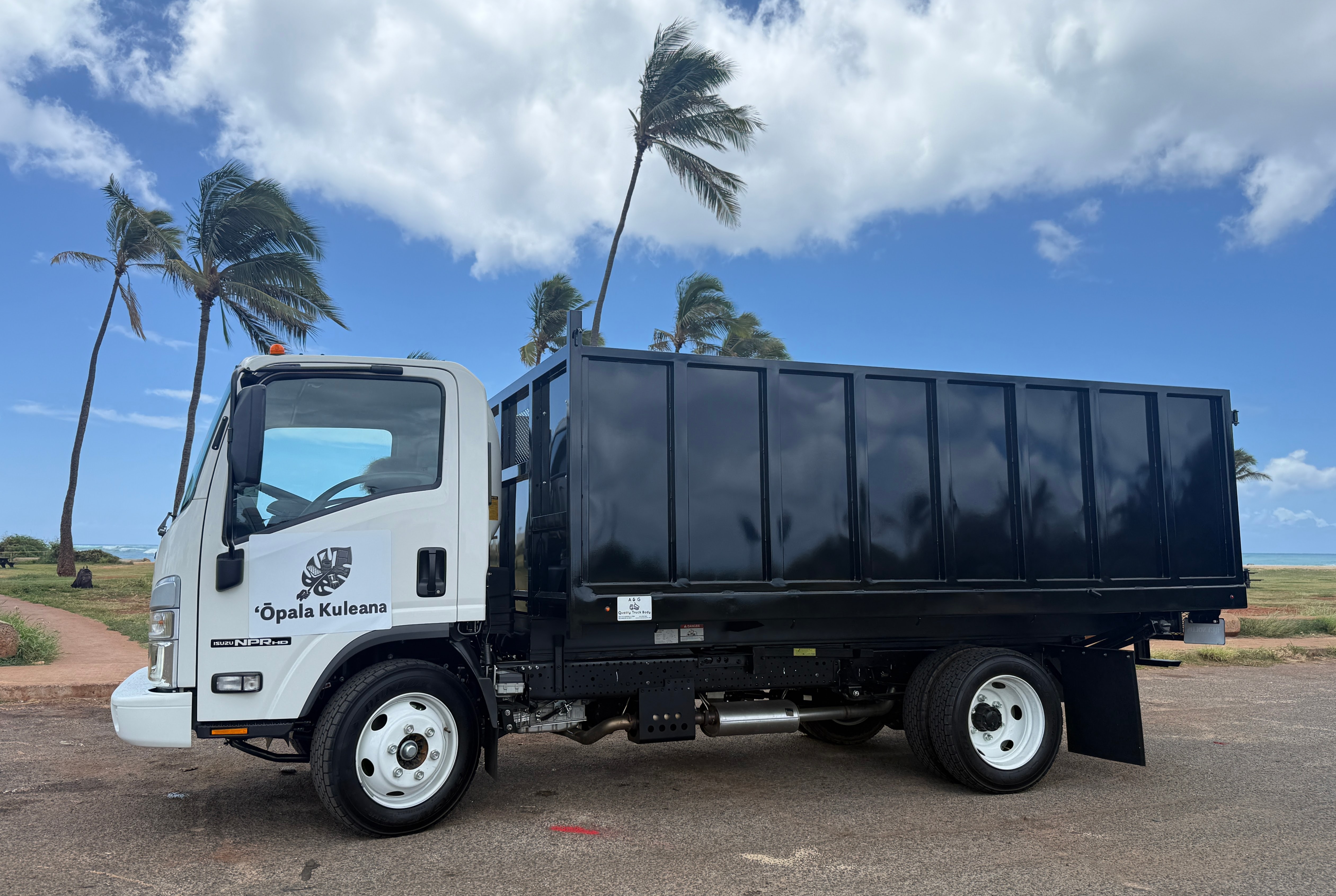 Opala Kuleana junk removal truck